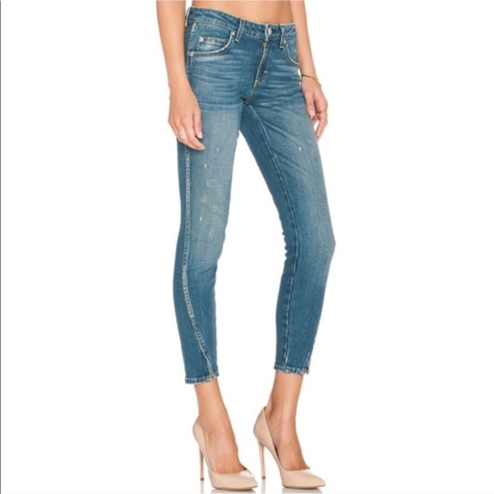Anthropologie Amo Twist Dive Bar Jeans 26